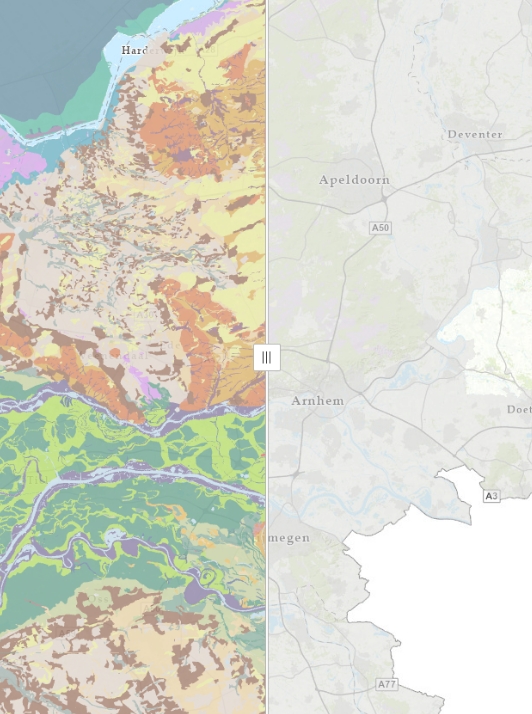 kaart landschap biodiversiteit